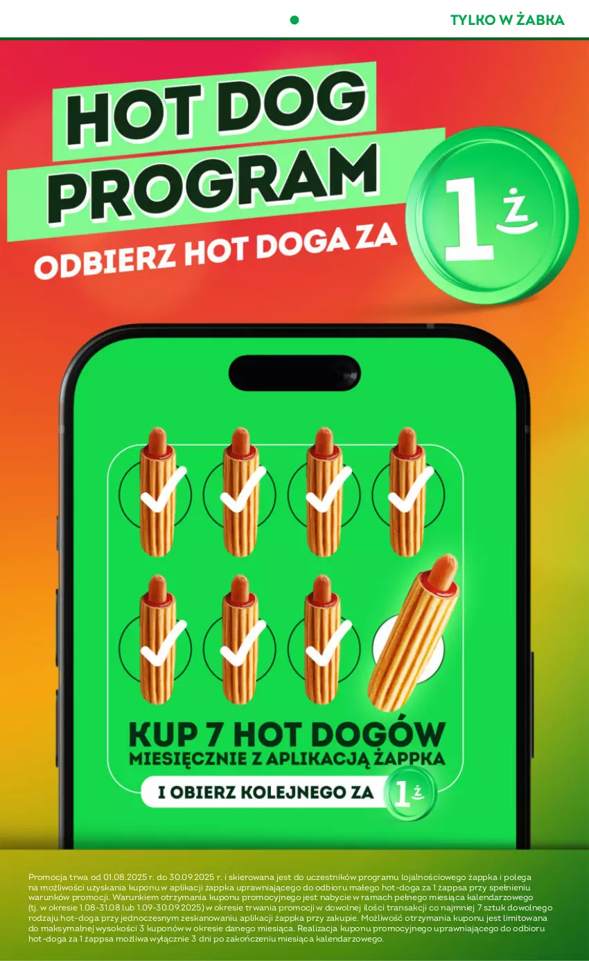 Gazetka promocyjna Żabka - ważna 30.07 do 12.08.2025 - strona 13 - produkty: Gra, Kalendarz, Rama, Sok, Tran