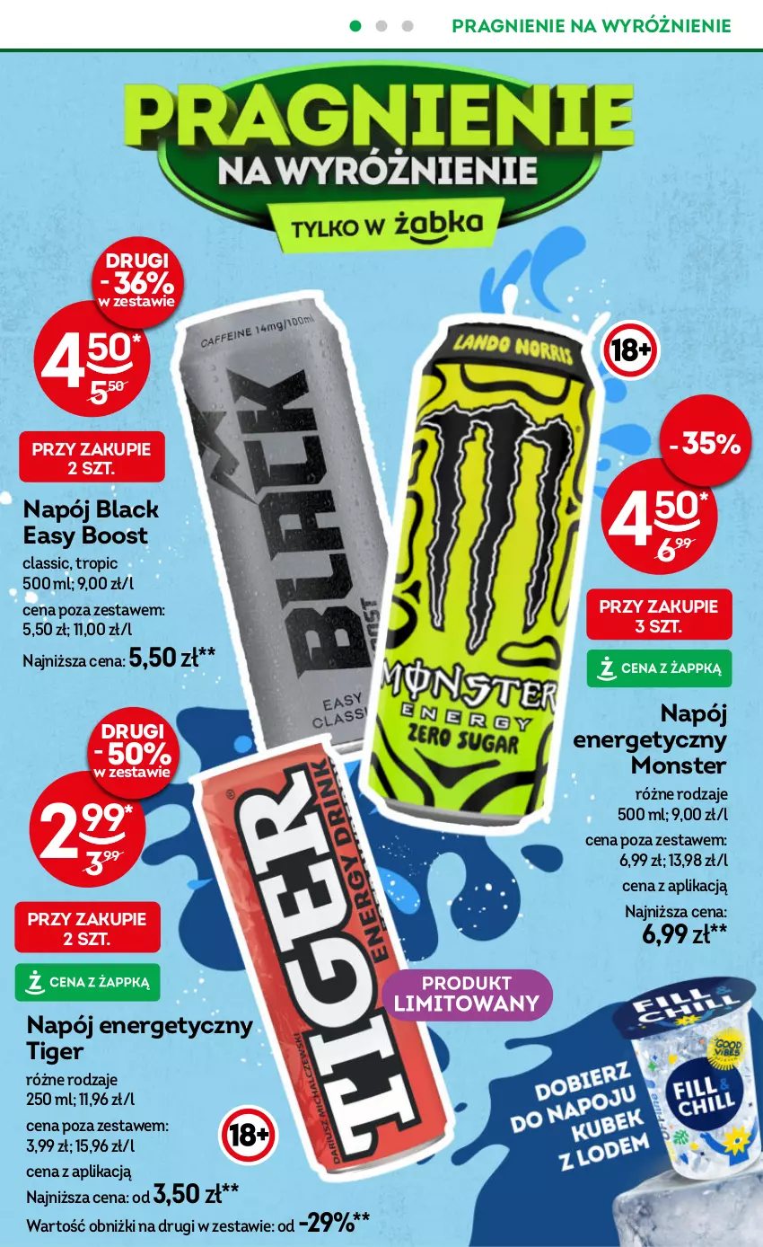 Gazetka promocyjna Żabka - ważna 30.07 do 12.08.2025 - strona 16 - produkty: Lack, Napój, Napój energetyczny, Tiger