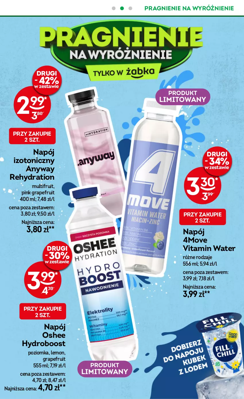 Gazetka promocyjna Żabka - ważna 30.07 do 12.08.2025 - strona 17 - produkty: Gra, Napój, Napój izotoniczny, Oshee