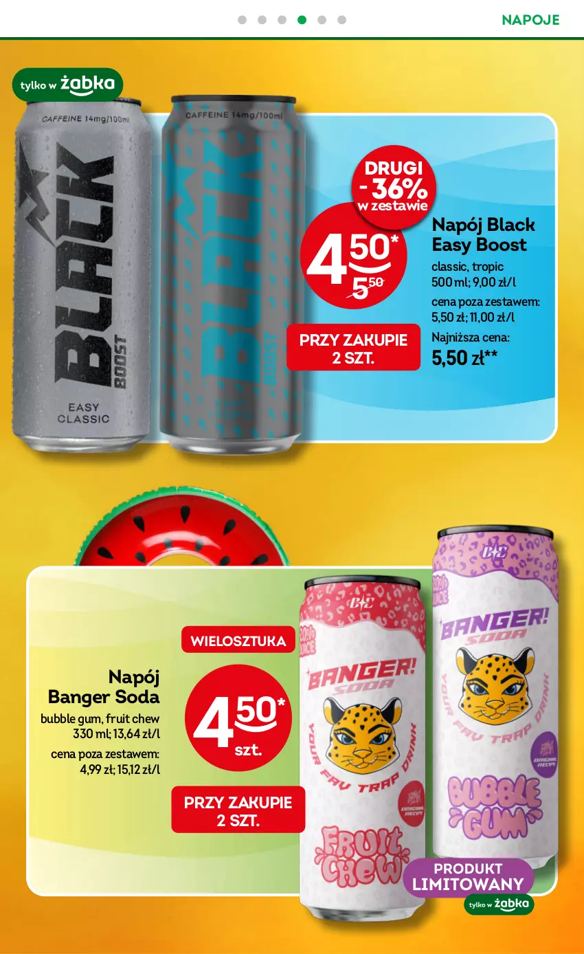 Gazetka promocyjna Żabka - ważna 30.07 do 12.08.2025 - strona 47 - produkty: Lack, Napój, Napoje