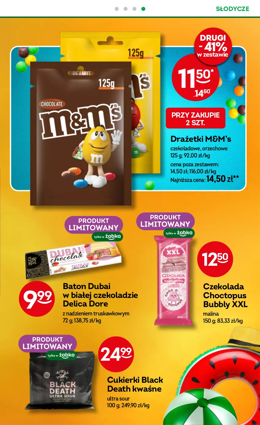 Gazetka promocyjna Żabka - ważna 30.07 do 12.08.2025 - strona 57 - produkty: Baton, Cukier, Cukierki, Czekolada, Lack, Top
