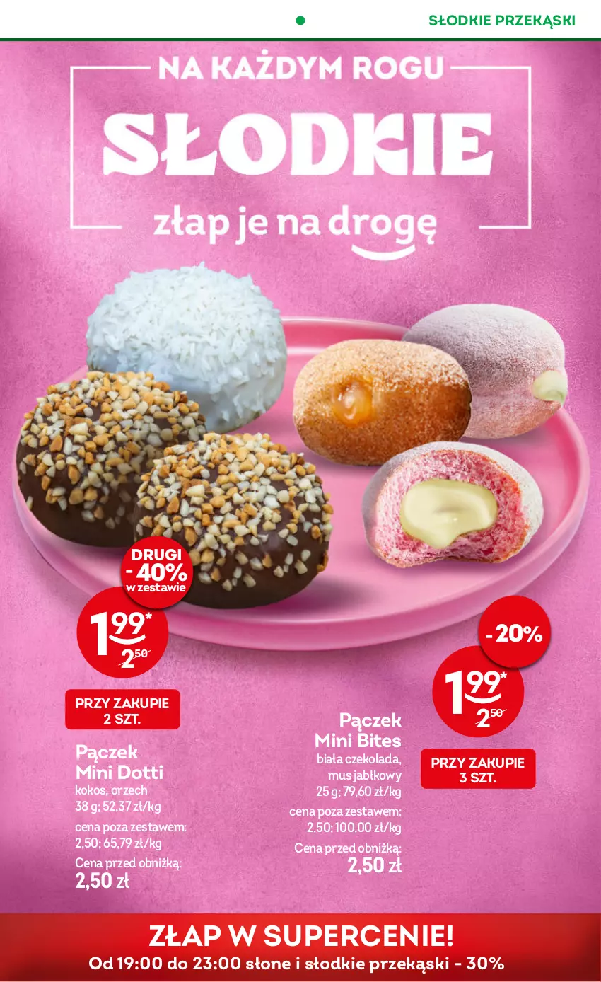 Gazetka promocyjna Żabka - ważna 30.07 do 12.08.2025 - strona 66 - produkty: Czekolada, Kokos, Mus, Pączek
