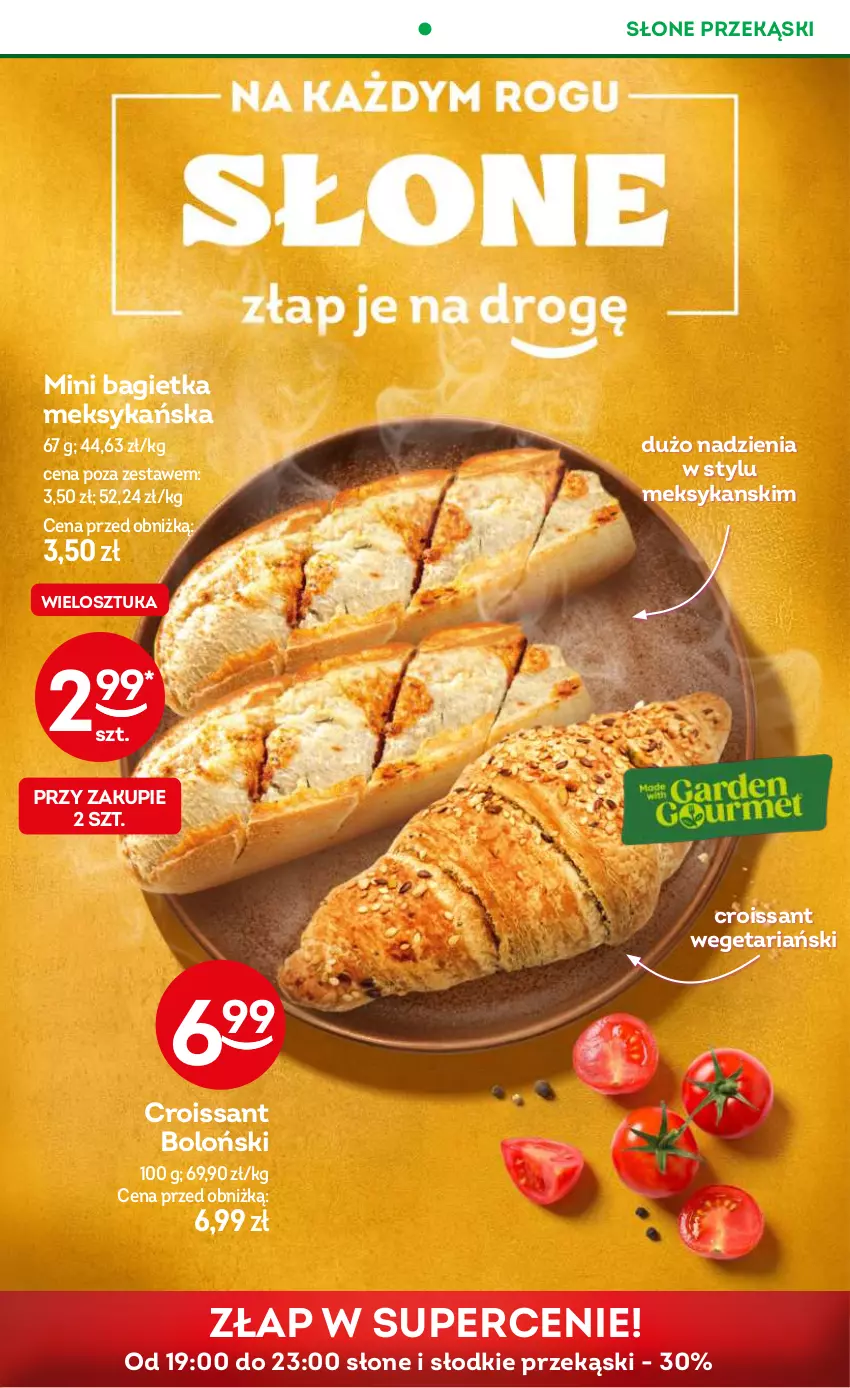 Gazetka promocyjna Żabka - ważna 30.07 do 12.08.2025 - strona 67 - produkty: Bagietka, Croissant