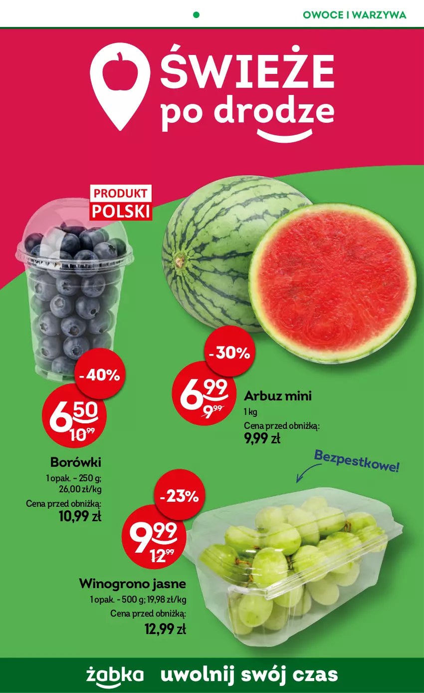 Gazetka promocyjna Żabka - ważna 30.07 do 12.08.2025 - strona 68 - produkty: Arbuz, Owoce, Warzywa, Wino