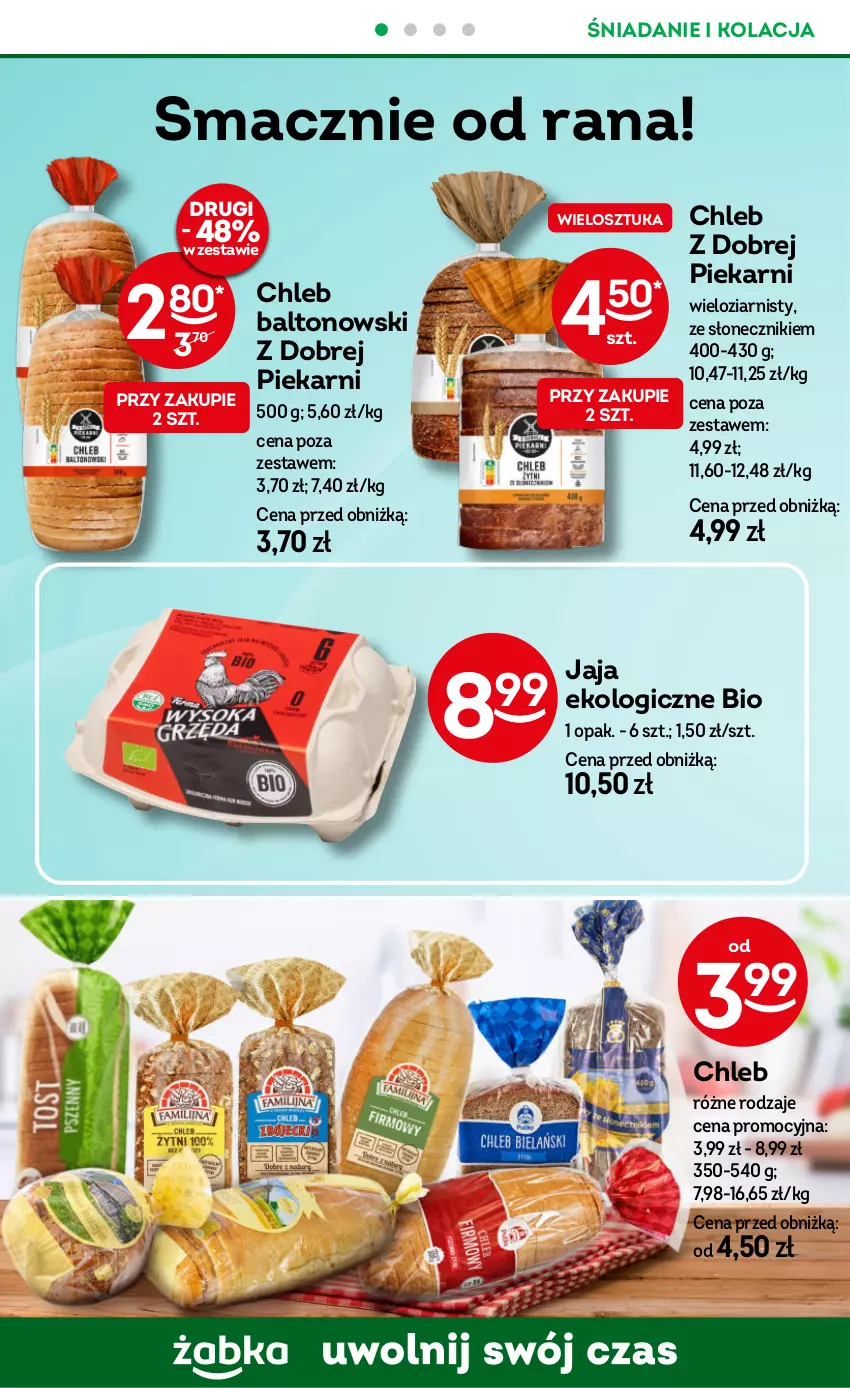 Gazetka promocyjna Żabka - ważna 30.07 do 12.08.2025 - strona 72 - produkty: Chleb, Jaja