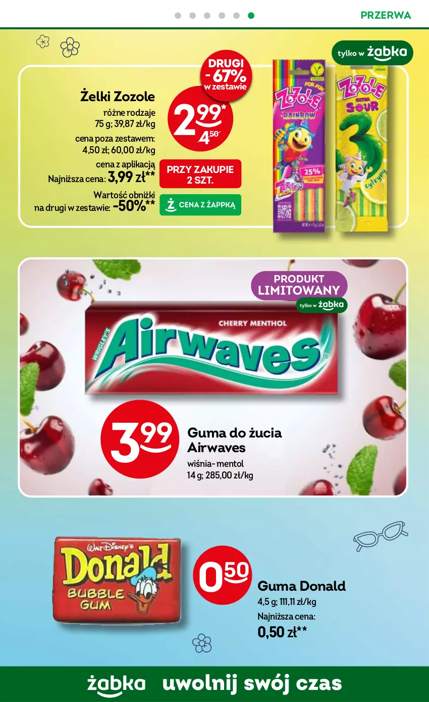 Gazetka promocyjna Żabka - ważna 30.07 do 12.08.2025 - strona 81 - produkty: Guma do żucia