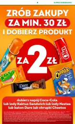 Gazetka promocyjna Żabka - Gazetka - ważna od 12.08 do 12.08.2025 - strona 7 - produkty: Piwa, Cheetos, Gra, Papier, Rama, Kaktus, Coca-Cola, Pojemnik, Chrupki, Napoje, Tran, Lody, Baton, Fanta, Sprite, Napój, Nestea, Fa