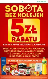 Gazetka promocyjna Żabka - Gazetka - ważna od 12.08 do 12.08.2025 - strona 86 - produkty: Majonez, Makaron, Warzywa, Sos, Ser, Ryż, Cukier, Dżem, Owoce, Olej