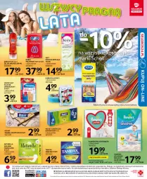 Gazetka promocyjna Selgros - Katalog Urlop - Gazetka - ważna od 04.08 do 04.08.2021 - strona 11 - produkty: Naturell, Sok, Pax, Pampers, Pieluchy, Majtki, Tampony, Velvet, Krem do depilacji, Chusteczki, Scholl, Tampax, Viscoplast, Veet, Dzieci, Pieluchomajtki, Wkładki, Prezerwatyw, Durex, Naturella, LG