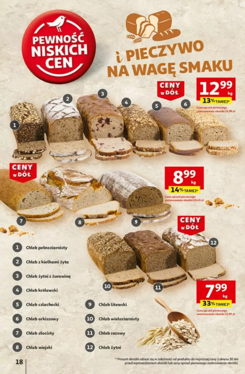 Gazetka promocyjna Auchan - ważna 09.01 do 15.01.2025 - strona 13 - produkty: Chleb, Królewski