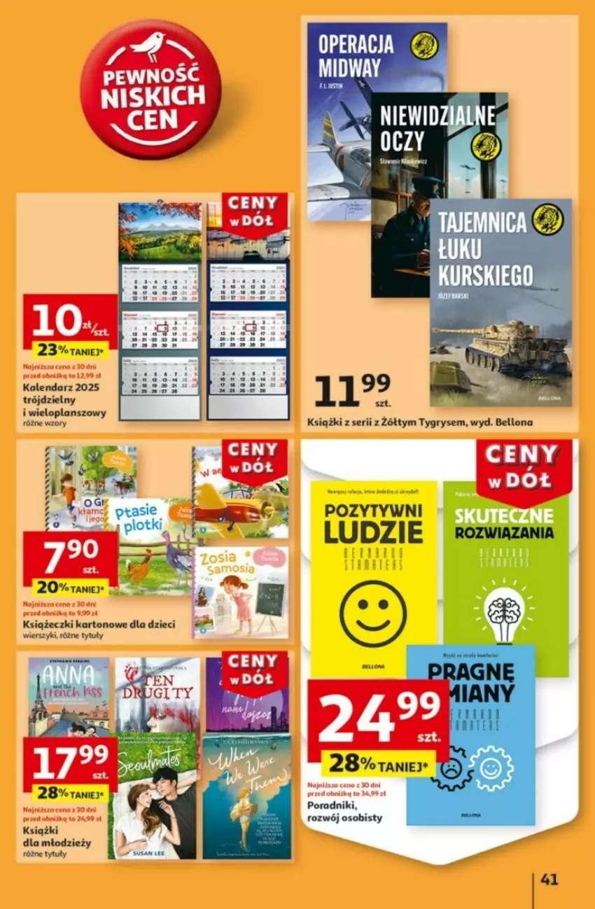 Gazetka promocyjna Auchan - ważna 09.01 do 15.01.2025 - strona 44 - produkty: Dzieci, Kalendarz, Por