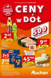 Gazetka promocyjna Auchan - Gazetka - ważna od 15.01 do 15.01.2025 - strona 1 - produkty: Makaron, Mięso mielone, Top, Rum, Ice tea, Barilla, Napój, Mięso
