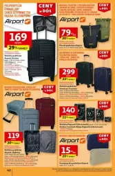 Gazetka promocyjna Auchan - Gazetka - ważna od 15.01 do 15.01.2025 - strona 46 - produkty: Por, Walizka, Plecak, Kosmetyczka