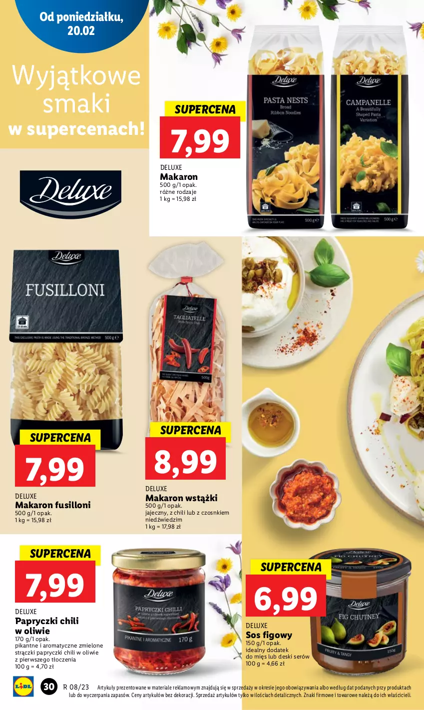 Gazetka promocyjna Lidl - GAZETKA - ważna 20.02 do 22.02.2023 - strona 38 - produkty: Makaron, Ser, Sos