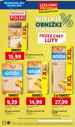 Gazetka promocyjna Lidl - GAZETKA - Gazetka - ważna od 22.02 do 22.02.2023 - strona 18 - produkty: Ser, Cars, Pilos, Gouda