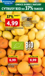 Gazetka promocyjna Lidl - GAZETKA - Gazetka - ważna od 22.02 do 22.02.2023 - strona 4 - produkty: Mandarynki, Cytryny, Pomarańcze, Owoce