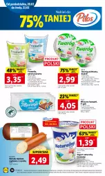 Gazetka promocyjna Lidl - GAZETKA - Gazetka - ważna od 22.02 do 22.02.2023 - strona 46 - produkty: Serek puszysty, Jogurt naturalny, Top, Ser, Twaróg, Jogurt, Serek, Pilos, Rolada, Twaróg półtłusty