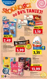 Gazetka promocyjna Lidl - GAZETKA - Gazetka - ważna od 22.02 do 22.02.2023 - strona 48 - produkty: Sok, Rust, Czekolada mleczna, Mleczko, Czekolada, Rurki, Ptasie mleczko, Baton, E. Wedel, Kinder