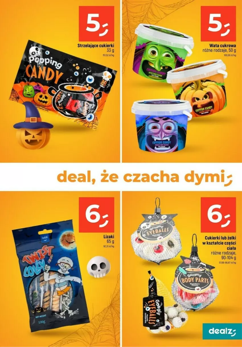 Gazetka promocyjna Dealz - ważna 03.10 do 09.10.2024 - strona 24 - produkty: Cukier, Cukierki, Wata cukrowa