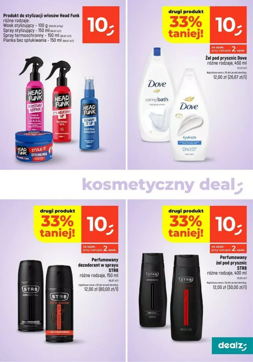 Gazetka promocyjna Dealz - ważna 03.10 do 09.10.2024 - strona 9 - produkty: Dezodorant, Dove, Perfum, Str8