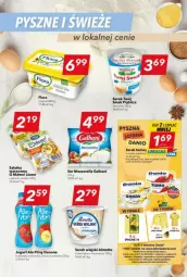 Gazetka promocyjna Lewiatan - Gazetka - ważna od 15.11 do 15.11.2023 - strona 8 - produkty: Mozzarella, Serek wiejski, Ser, Gin, Danone, Piątnica, Jogurt, Serek, Mola, Galbani, Danio, Twój Smak, Almette