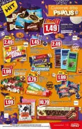 Gazetka promocyjna Topaz - Gazetka - Gazetka - ważna od 03.11 do 03.11.2021 - strona 13 - produkty: Top, Sok, Ser, Cukier, Wafelek, Mleczko, Czekolada, Ptasie mleczko, Baton, Pastylki, Cukierki, Michałki