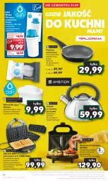 Gazetka promocyjna Kaufland - Gazetka tygodnia - Gazetka - ważna od 27.09 do 27.09.2023 - strona 64 - produkty: Piec, Por, Gra, Czajnik, Gofrownica, Tefal, Opiekacz do kanapek, Wkład filtrujący, Patelnia, Magnez, Fa