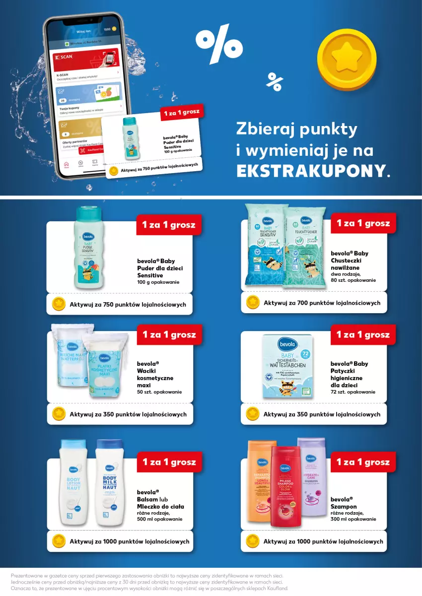 Gazetka promocyjna Kaufland - Kaufland - ważna 07.08 do 20.08.2025 - strona 6 - produkty: Chusteczki, Dzieci, Mleczko, Mleczko do ciała, Puder, Szampon, Waciki