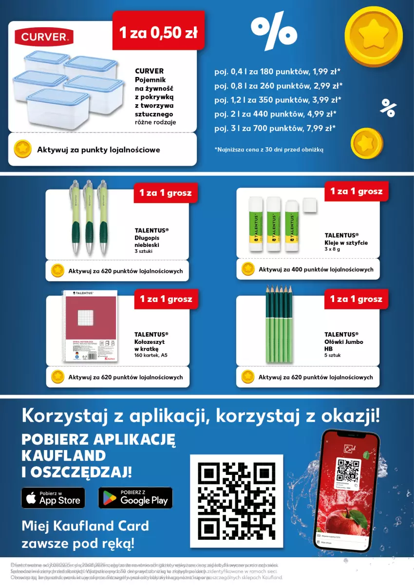 Gazetka promocyjna Kaufland - Kaufland - ważna 07.08 do 20.08.2025 - strona 8 - produkty: Długopis, Klej, Pojemnik