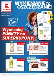 Gazetka promocyjna Kaufland - Kaufland - Gazetka - ważna od 20.08 do 20.08.2025 - strona 1 - produkty: Mandarynki, Makaron, Lody, Boczek, Olej rzepakowy, Olej