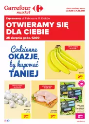 Gazetka promocyjna Carrefour - Gazetka Codzienne okazje, by kupować taniej - Gazetka - ważna od 04.09 do 04.09.2021 - strona 1 - produkty: Piec, Kurczak, Banany, Sałat, Fa