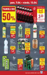 Gazetka promocyjna Aldi - Pełna oferta - Gazetka - ważna od 13.04 do 13.04.2025 - strona 23 - produkty: Mus, Gra, Lemoniada, Coca-Cola, Tiger, Tonik, Tymbark, Syrop, Szyna, Woda mineralna, Napój niegazowany, Woda, Napój, Herbapol