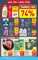 Gazetka promocyjna Aldi - Pełna oferta - Gazetka - ważna od 13.04 do 13.04.2025 - strona 26 - produkty: Gra, Coccolino, Do mycia naczyń, Przekąski dla psa, Tablet, Mięsne specjały, Kret, Płyn do mycia naczyń, Płyn do płukania, Fairy, Płyn do mycia, Zmywarki, Tabletki do zmywarki, Fa