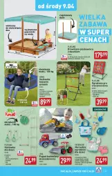Gazetka promocyjna Aldi - Pełna oferta - Gazetka - ważna od 13.04 do 13.04.2025 - strona 27 - produkty: Sok, Por, Gry, Gra, Inka, Huśtawka, Pojazd, Pojemnik, Talerz, Dzieci, Siedzisko, Fa