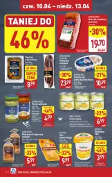 Gazetka promocyjna Aldi - Pełna oferta - Gazetka - ważna od 13.04 do 13.04.2025 - strona 36 - produkty: Makaron, Kiełbasa wiejska, Ser, Gry, Złoty Mazur, Piątnica, Pasztet, Pesto, Boczek, Kiełbasa, Kukurydza