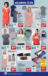Gazetka promocyjna Aldi - Pełna oferta - Gazetka - ważna od 13.04 do 13.04.2025 - strona 40 - produkty: Sweter, Kardigan, Sony, Karp, T-shirt, Pasek, Spodnie, Sukienka, Bluza, Fa