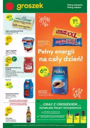 Gazetka promocyjna Groszek - Gazetka - Gazetka - ważna od 21.09 do 21.09.2021 - strona 1 - produkty: Piwo, Koncentrat pomidorowy, Gra, Zott, Bell, Jogurt, Mirinda, Tatra, Pepsi, Bella, Pudliszki, Jogobella, Masło, Napój, Heinz, Groszek