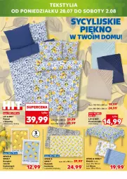 Gazetka promocyjna Kaufland - Kaufland - Gazetka - ważna od 30.07 do 30.07.2025 - strona 14 - produkty: Dywanik, Pościel, Prześcieradło, Bieżnik, Figi, Obrus, Dywan