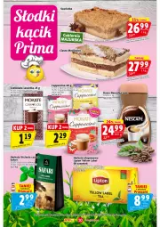 Gazetka promocyjna Prim Market - Gazetka - ważna od 03.07 do 03.07.2024 - strona 10 - produkty: Ser, BIC, Kawa, Szarlotka, Lipton, Czekolada, Cappuccino, Herbata, Fa