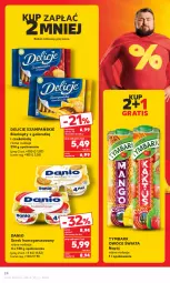 Gazetka promocyjna Kaufland - Gazetka tygodnia - Gazetka - ważna od 25.10 do 25.10.2023 - strona 24 - produkty: Ser, Gra, Serek homogenizowany, Serek, Tymbark, Delicje, Danio, Owoce, Gala, Napój, Biszkopty