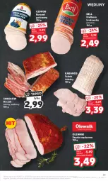 Gazetka promocyjna Kaufland - Gazetka tygodnia - Gazetka - ważna od 25.10 do 25.10.2023 - strona 33 - produkty: Kurczak, Sok, Sokołów, Kurczak gotowany, Bell, Kiełbasa krakowska, Szynka, Boczek, Kabanos, Kiełbasa, Olewnik