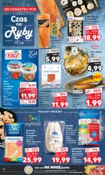 Gazetka promocyjna Kaufland - Gazetka tygodnia - Gazetka - ważna od 25.10 do 25.10.2023 - strona 40 - produkty: Karp, Produkty mrożone, Tusz, Panga, Sushi, Krewetki, Waga, Lazur, Olej, Surimi