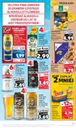 Gazetka promocyjna Kaufland - Gazetka tygodnia - Gazetka - ważna od 25.10 do 25.10.2023 - strona 59 - produkty: Piwa, Piwo, Lajkonik, Koc, Gra, Kasztelan, Chipsy, Leon, Piwo jasne, Przysnacki, Okocim, Kozel