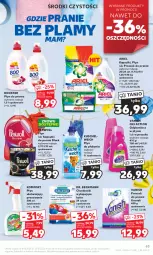 Gazetka promocyjna Kaufland - Gazetka tygodnia - Gazetka - ważna od 25.10 do 25.10.2023 - strona 63 - produkty: Płyn do prania, Booster, Proszek do prania, Lack, Odplamiacz, Płyn do płukania, Chusteczki, Perwoll, Vanish, Ariel, Kapsułki do prania