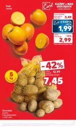 Gazetka promocyjna Kaufland - Gazetka tygodnia - Gazetka - ważna od 25.10 do 25.10.2023 - strona 9 - produkty: Kaki, Ziemniaki