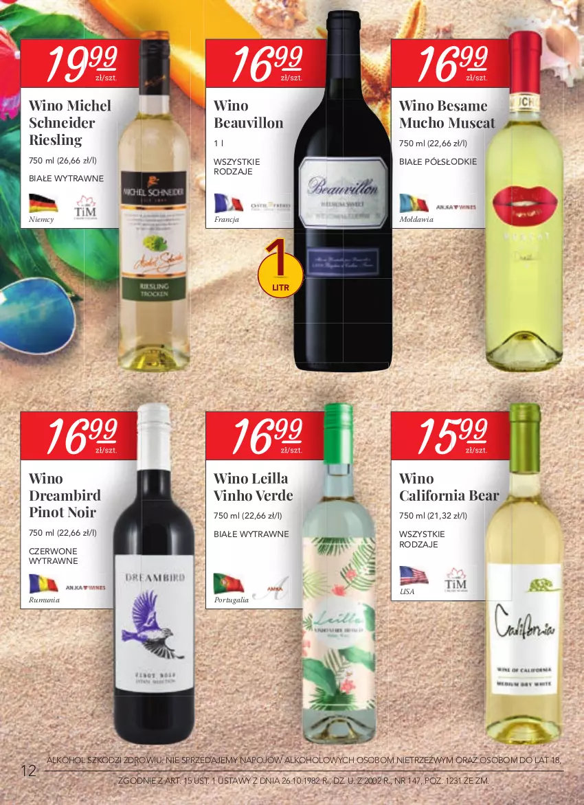 Gazetka promocyjna Stokrotka - Katalog Łap okazję - ważna 15.07 do 28.07.2021 - strona 12 - produkty: Mus, Por, Rum, Wino