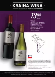 Gazetka promocyjna Stokrotka - Katalog Łap okazję - Gazetka - ważna od 28.07 do 28.07.2021 - strona 14 - produkty: Por, Chardonnay, Ananas, Nuty, Wino, Mango