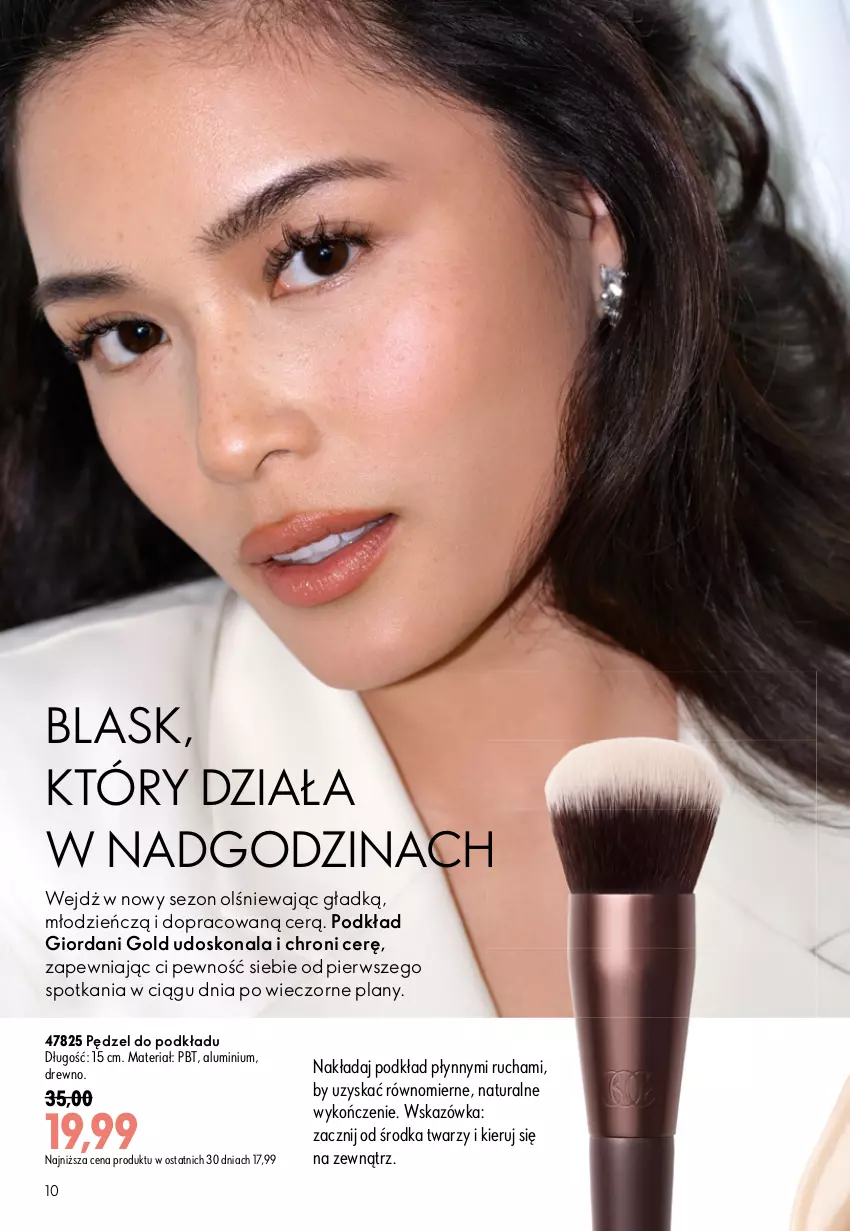 Gazetka promocyjna Oriflame - eKatalog 12 - ważna 19.08 do 08.09.2026 - strona 10 - produkty: Giordani Gold, Podkład