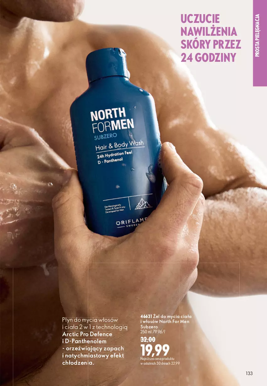 Gazetka promocyjna Oriflame - eKatalog 12 - ważna 19.08 do 08.09.2026 - strona 133 - produkty: North for Men, Płyn do mycia