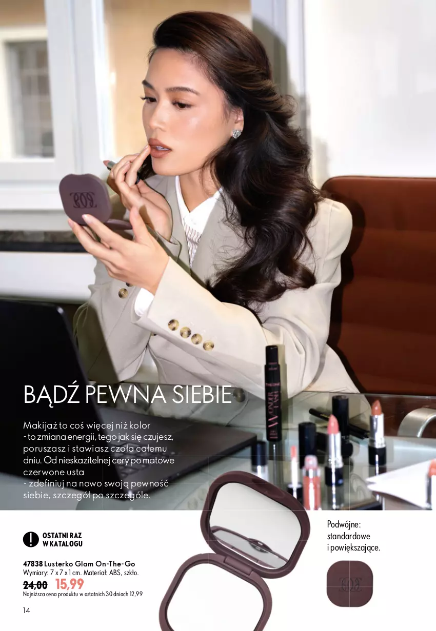 Gazetka promocyjna Oriflame - eKatalog 12 - ważna 19.08 do 08.09.2026 - strona 14 - produkty: Makijaż, Por